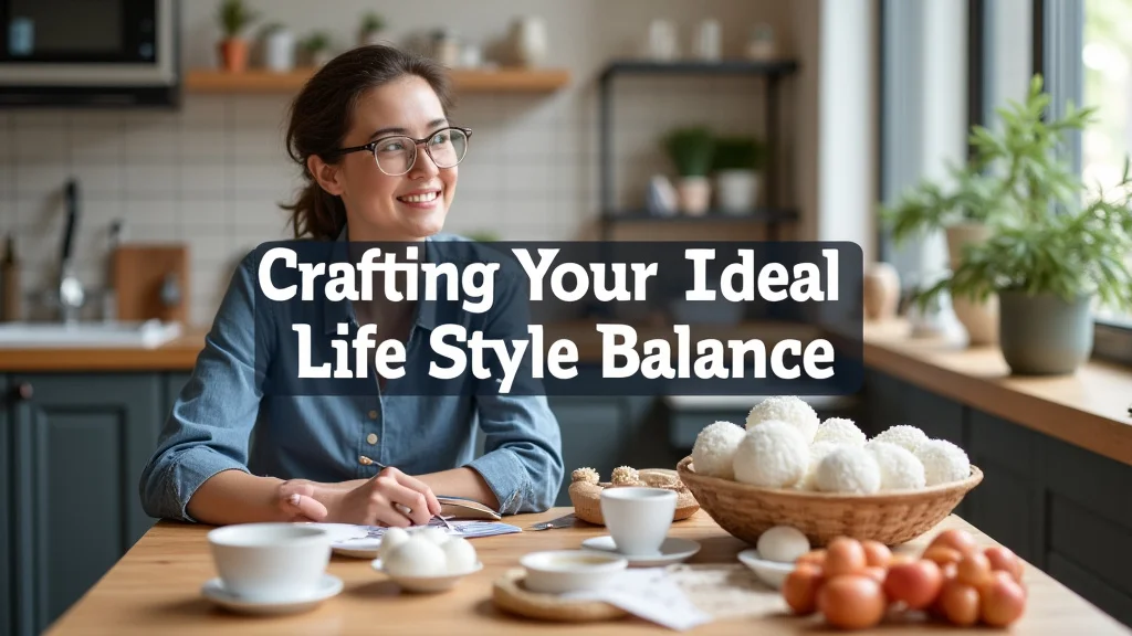 The image shows a person meditating outdoors, embodying crafting your ideal life style balance.